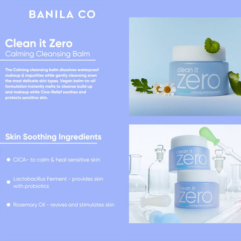 Banila Co Clean it Zero Calming Cleansing Balm info