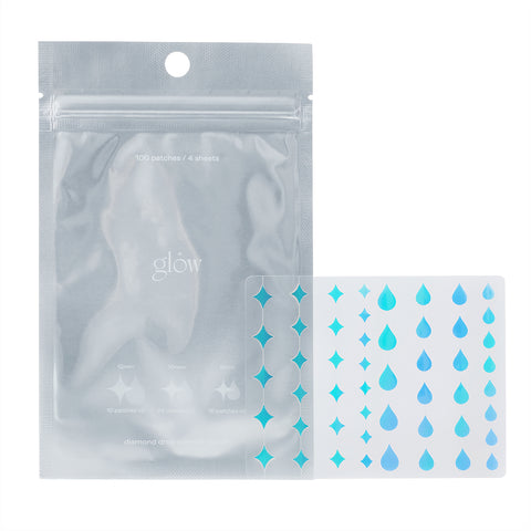 [glow] diamond drop blemish patch (100ea)