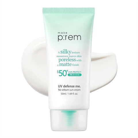 [Make P:rem] UV Defense Me No Sebum Sun Cream