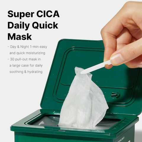 [medicube] Super Cica Daily Quick Mask (30ea)