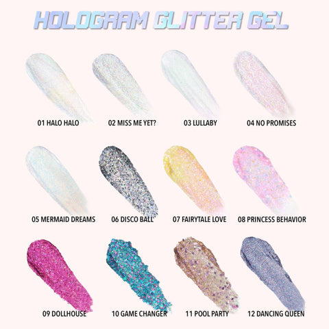 [MOIRA] Hologram Glitter Gel