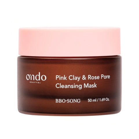 Ondo Beauty 36.5 Pink Clay & Rose Pore Cleansing Mask BBO-SONG
