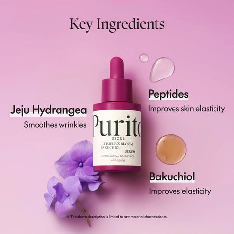 [Purito Seoul] Timeless Bloom Bakuchiol Serum