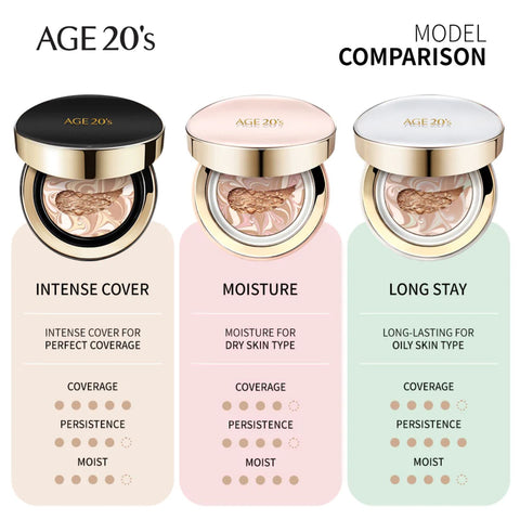 [AGE20's] Signature Essence Cover Pact Intense SPF50+ PA++++ (+REFILL)